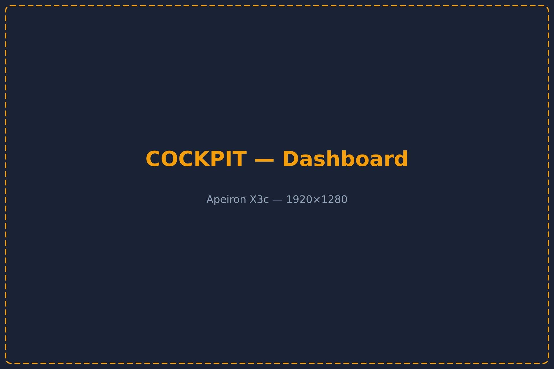 Apeiron X3c - Cockpit Detail