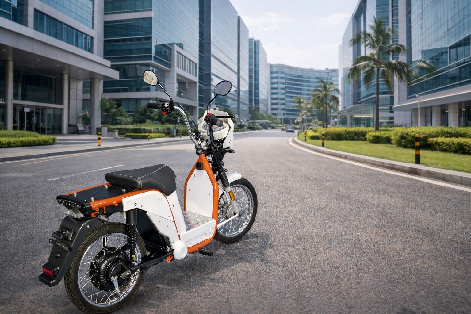 Apeiron X3c - Rear 3/4 View